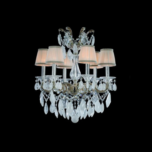 люстра md1102748-6b chrome от illuminati бежевая, хром в Ульяновске