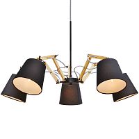 подвесная люстра arte lamp pinoccio a5700lm-5bk в Ульяновске