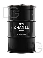 декоративная бочка-шкаф chanel №5 black l в Ульяновске