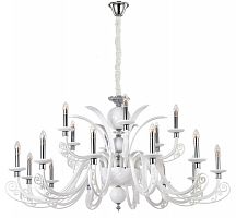 подвесная люстра crystal lux letisia sp12+6 white белая в Ульяновске