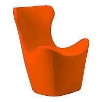 кресло papilio lounge chair оранжевое в Ульяновске