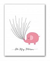 постер pink elephant а3 в Ульяновске