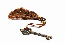 подхват для штор key with tassel brown в Ульяновске