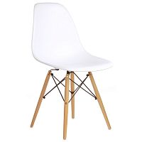 стул деревянный pc-015 белый (eames style) в Ульяновске