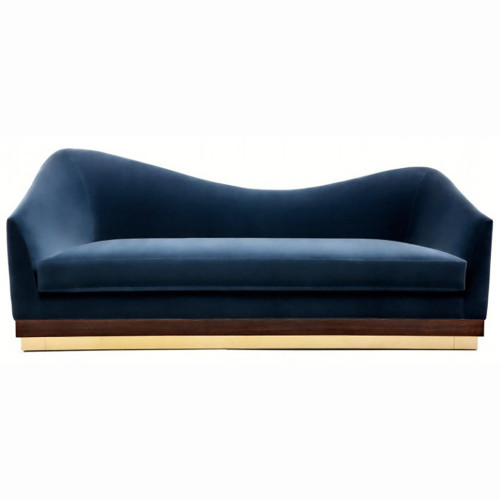 диван hughes sofa прямой синий в Ульяновске