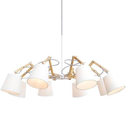 подвесная люстра arte lamp pinoccio a5700lm-8wh в Ульяновске