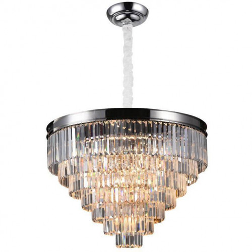 подвесная люстра newport 31118/s nickel в Ульяновске