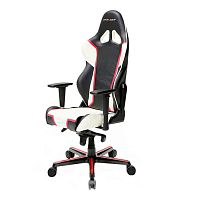 кресло геймерское dxracer racing черно-бело-красное в Ульяновске