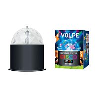 светодиодный светильник-проектор (09840) volpe disco uli-q302 03w/rgb black в Ульяновске