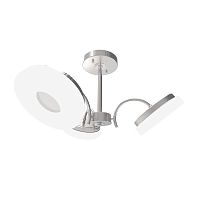 потолочная светодиодная люстра idlamp frittelle 107/3pf-ledwhitechrome в Ульяновске