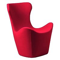 кресло papilio lounge chair красное в Ульяновске