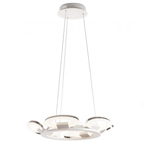 подвесная люстра idlamp celia 399/9-ledwhitechrome в Ульяновске