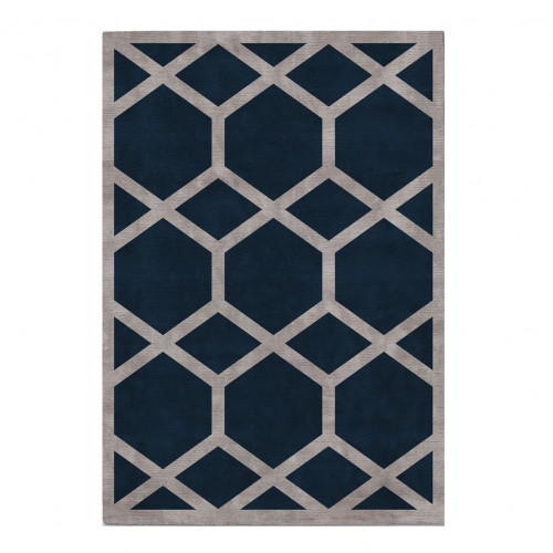 ковер ahston blue 200x290 синий в Ульяновске