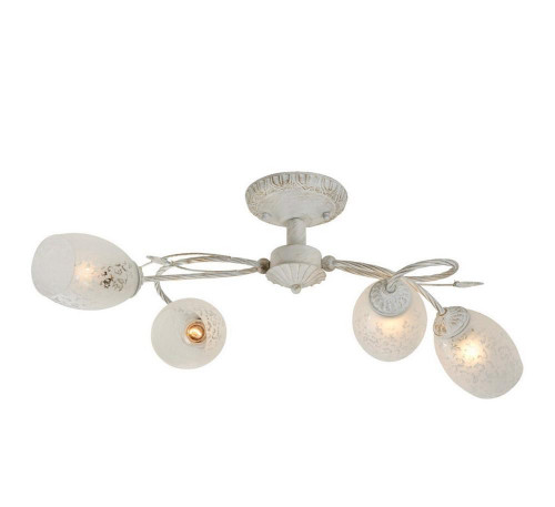 потолочная люстра idlamp julia 874/4pf-whitepatina в Ульяновске