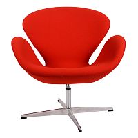 кресло arne jacobsen красное в Ульяновске