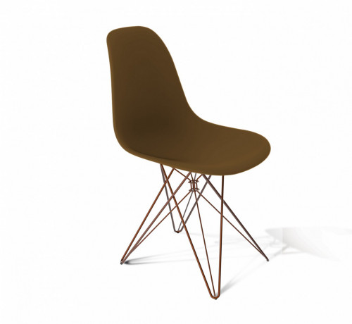 стул dsr коричневый s50 (eames style) в Ульяновске