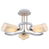 потолочная люстра arte lamp romola a8182pl-3wg белая в Ульяновске