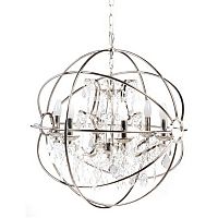 люстра foucault's orb crystal (64*64*64) серебро в Ульяновске