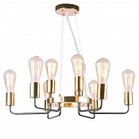 подвесная люстра arte lamp gelo a6001lm-9bk в Ульяновске