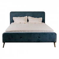 кровать двуспальная 160х200 бирюзовая button tufted в Ульяновске