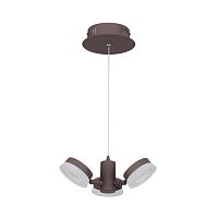 подвесная светодиодная люстра odeon light wengelina 3537/3l в Ульяновске