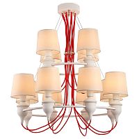 подвесная люстра arte lamp sergio a3325lm-8-4wh в Ульяновске