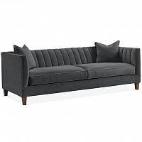 диван penelope sofa прямой серый в Ульяновске