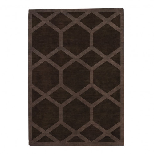 ковер ashton cocoa coffe 240x340 коричневый в Ульяновске