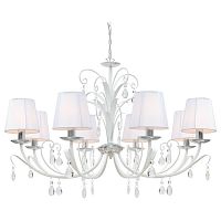 подвесная люстра arte lamp romana snow a1743lm-8wh в Ульяновске