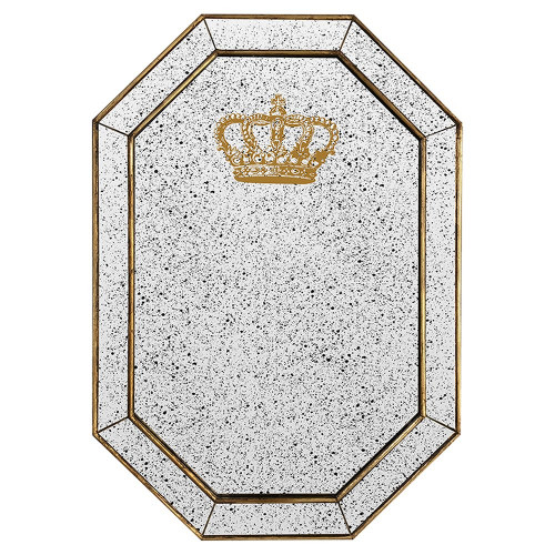 зеркало состаренное восьмиугольное с короной crown в Ульяновске