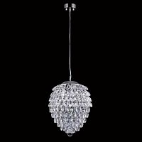 подвесной светильник crystal lux charme sp3+3 led chrome/transparent в Ульяновске