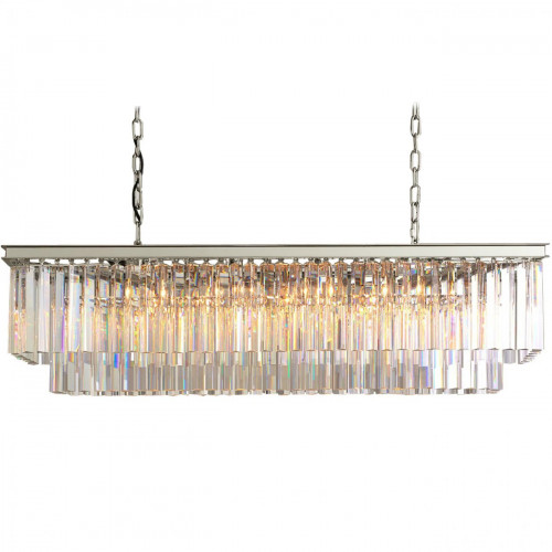 люстра odeon l80 silver&glass серая, прозрачная в Ульяновске