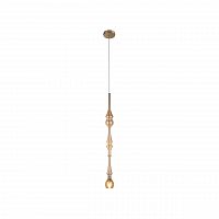 подвесной светильник crystal lux lux new sp1 d amber в Ульяновске