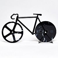 нож для пиццы из нержавеющей стали the fixie, черный мрамор в Ульяновске