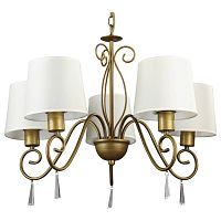 подвесная люстра arte lamp carolina a9239lm-5br в Ульяновске