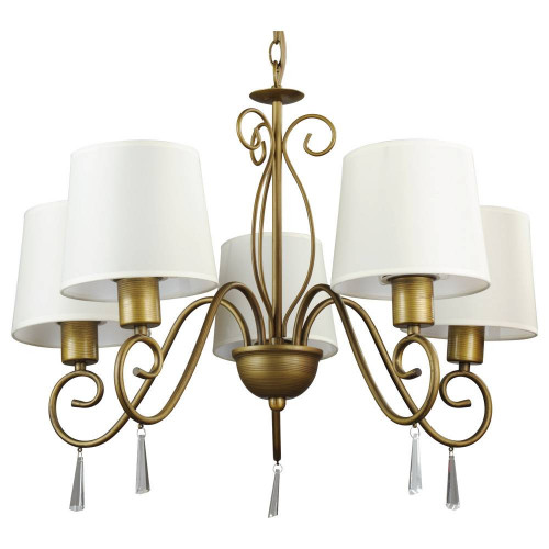 подвесная люстра arte lamp carolina a9239lm-5br в Ульяновске