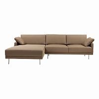 диван camber sofa угловой бежевый в Ульяновске