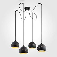 подвесная люстра tk lighting 2221 yoda black orbit в Ульяновске