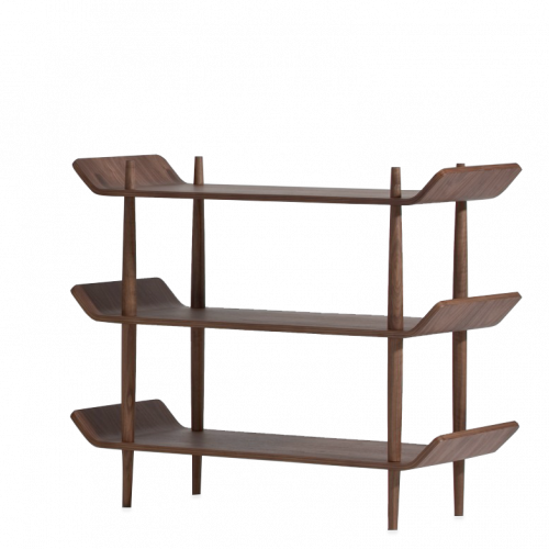 стеллаж bentwood темно-коричневый в Ульяновске