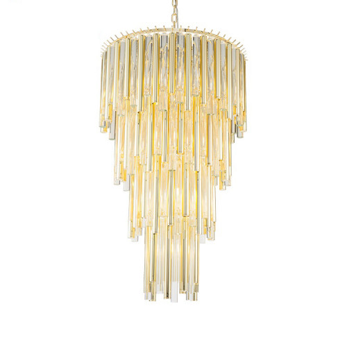 люстра gigi 13 gold от delight collection прозрачная/золото в Ульяновске