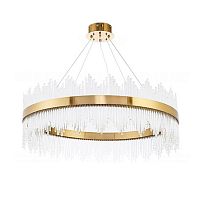 люстра stripglass 65 латунь, прозрачное стекло в Ульяновске