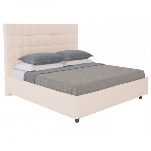 кровать большая 200х200 shining modern светло-бежевая в Ульяновске