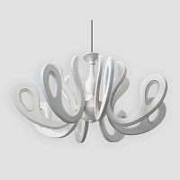 потолочная светодиодная люстра ambrella light orbital classic fk82/8 wh 504w d820 в Ульяновске