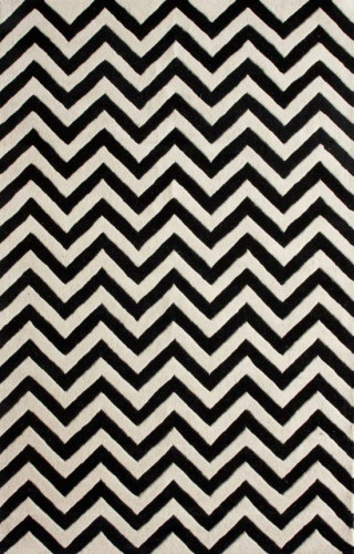 ковер zig zag чёрный 120х180 в Ульяновске