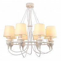 подвесная люстра arte lamp sergio a3326lm-8wh в Ульяновске