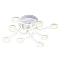 потолочная светодиодная люстра odeon light buttons 3862/80lc в Ульяновске