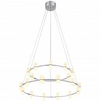 подвесная светодиодная люстра st luce cilindro sl799.103.21 белая в Ульяновске