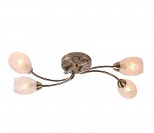 потолочная люстра idlamp carmina 201/4pf-oldbronze в Ульяновске