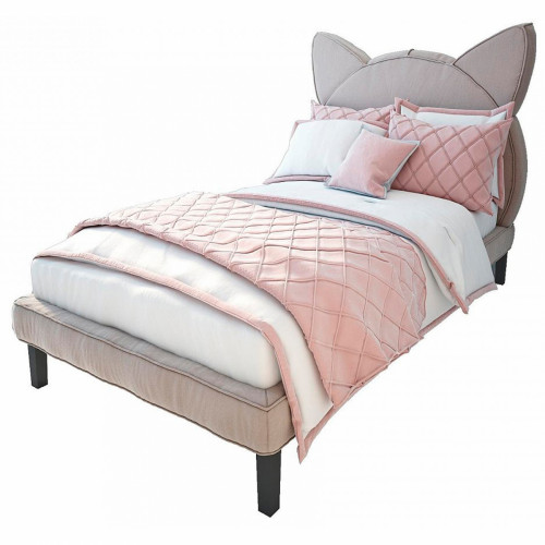 кровать детская 140х200 бежевая kitty в Ульяновске