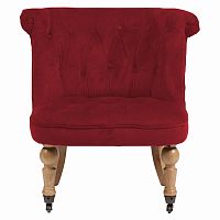 кресло amelie french country chair красное в Ульяновске